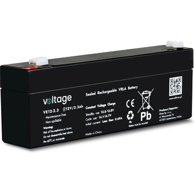 AGM Voltage 12V 2,3Ah VE12-2.3