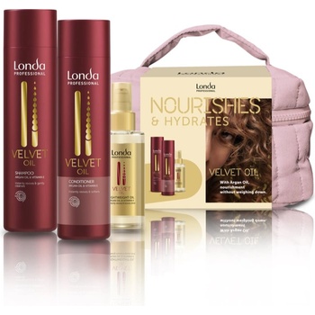 Londa Professional Velvet Oil Set подаръчен комплект за хидратация и блясък