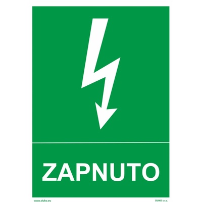 DUKO ZAPNUTO Formát: 210 x 297 mm, Materiál: samolepící vinylová fólie