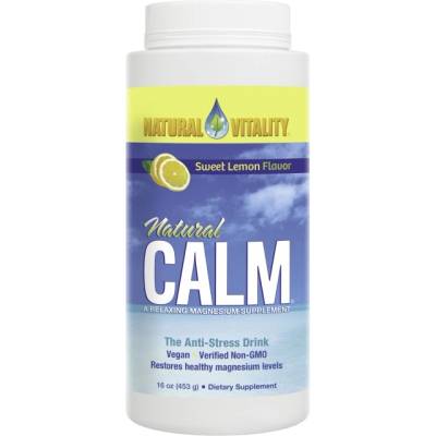 Natural Vitality Natural Calm | with Magnesium Carbonate [453 грама] Лимон