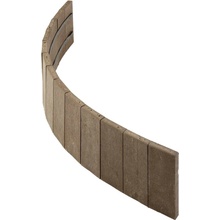 Transform Palisádový obrubník, plast, hnědý, 1,01 m × 190 mm 99570