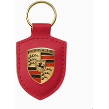 Přívěsek na klíče PORSCHE Crest Keyring Essential červený