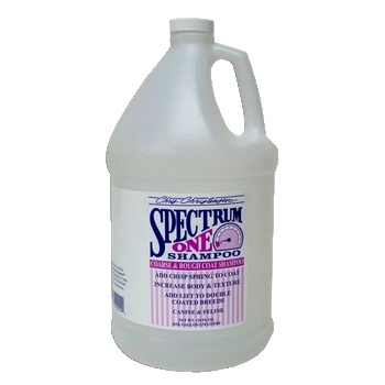 Image 1 of Chris Christensen Spectrum One Shampoo for Coarse & Rough Coats - Върховна текстура за твърда и груба козина 3.8L концентрат 8: 1
