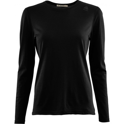 Aclima Дамско мериносово термобельо Aclima Women's Lightwool Undershirt Long Merino base layer - Jet Black (115-1392-0112)