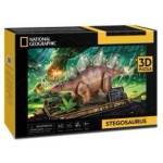 Lisciani Cubic Fun PUZZLE 3D NATIONAL GEOGRAPHIC STEGOSAURUS