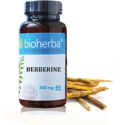 Bioherba Берберин | Berberine 200 mg| Bioherba, (BH7206)