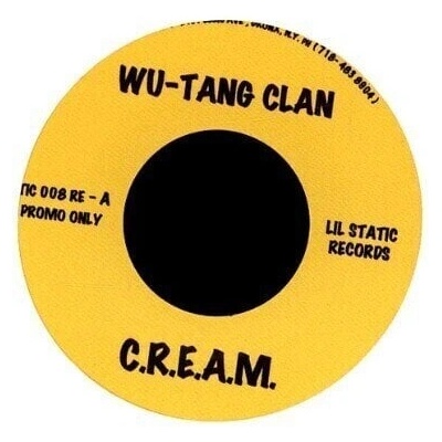 The Wu Tang Clan/The Charmels - C. R. E. A. M. / As Long As I've Got You (7" Vinyl) (TIC008)