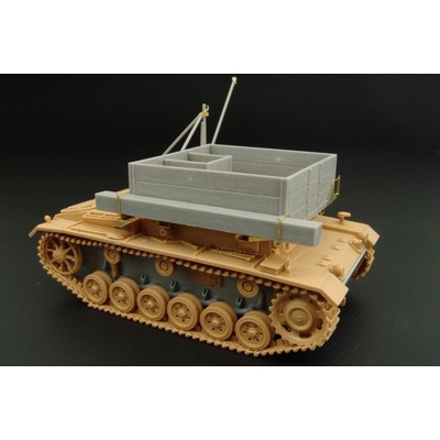 TAMIYA Hauler Bergepanzer III conversion parts for kit 1:48