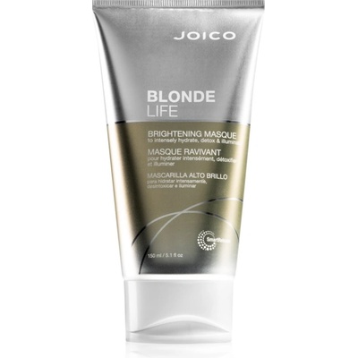 Joico Blonde Life Brightening Masque освежаваща маска за блонд коса и коса с кичури 150ml