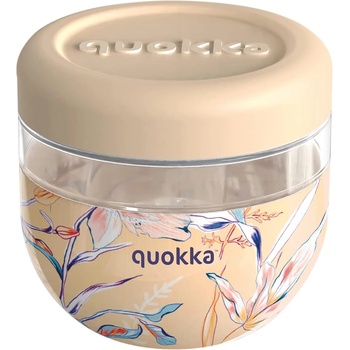 QUOKKA Буркан за храна Quokka Bubble - Vintage Floral, 770 ml (40135)