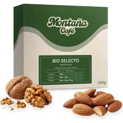 Café Montaña Bio Selecto bio zrnková 250 g