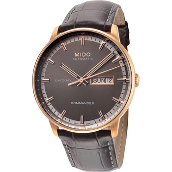 Mido Мъжки часовник Mido Commander II Automatic Anthracite Dial M0164303606180 (M0164303606180)