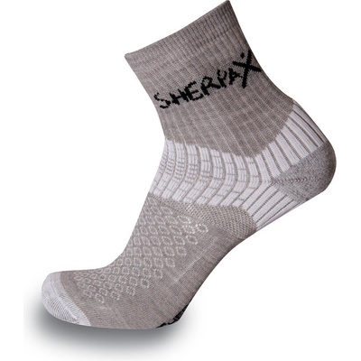 Apasox Sherpax MISTI športové termo ponožky w Sivá light grey