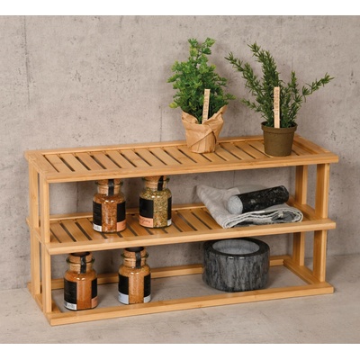 KESPER Kuchyňská police z bambusu, Š 55 x V 27 x H 20 cm