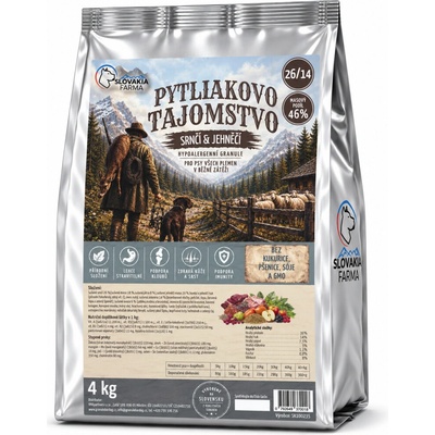 SlovakiaFarma Hypoalergenní Pytliakovo tajomstvo 26/14 4 kg