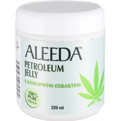 Aleeda Petroleum Jelly toaletní vazelína s konopným olejem 220 ml