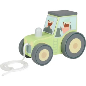 Orange Tree Toys Дървена играчка за дърпане- Трактор (ott09870)