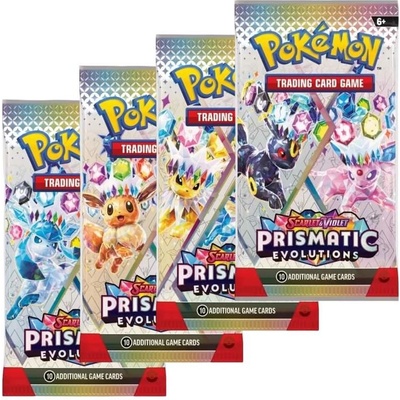Pokémon TCG: Prismatic Evolutions Booster – Zboží Dáma