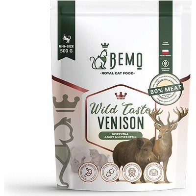 BEMO Cat Wild Taste Venison 0,5 kg