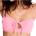 Roxy Дамско бикини горнище Roxy Women's SD Essentials Bandeau Bikini top - Plumeria (150-6351-0213)