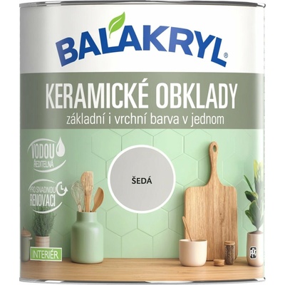 Balakryl Keramické Obklady šedá 0,75l