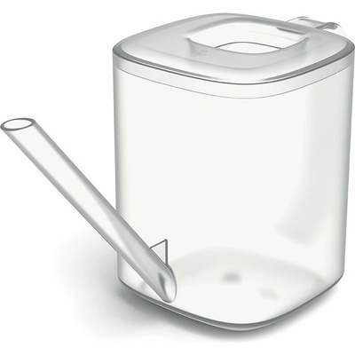 Prosperplast Kanvička na kvety TUBI transparentná, 1l - 24 x 10 x 13,6 cm