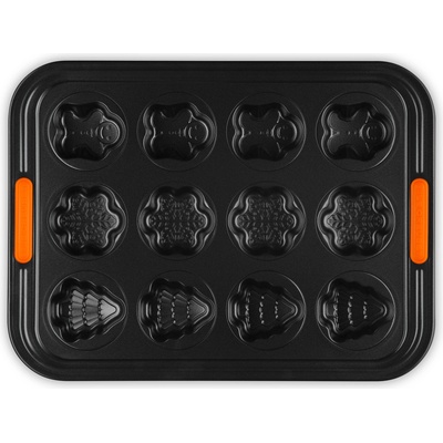 Le Creuset Форма за 12 мъфина Le Creuset празнична с незалепващо покритие (46069000010000)