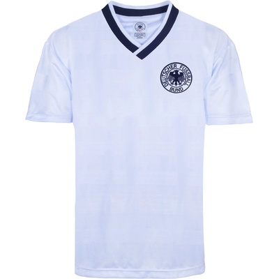 Score Draw Футболна фланелка Score Draw Score Draw Germany Home Shirt 1984 - White/Black