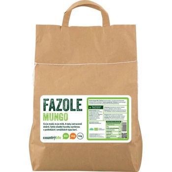 COUNTRY LIFE Fazuľa mungo BIO 5kg