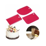 Bast plastic - Комплект скрепери за декорация - 13х11х1см - brns. 10550 (204224)