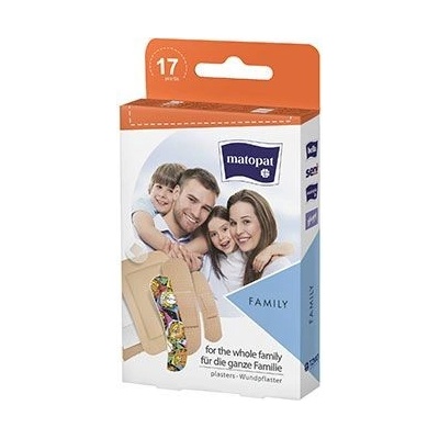 Náplast FAMILY Matopat 17 ks