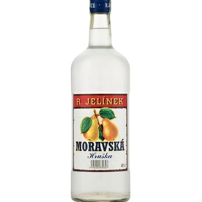 Hruška Moravská 40% 1 l (čistá fľaša)
