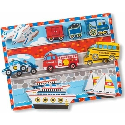 Melissa & Doug Puzzle automobily