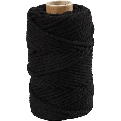 creativ company Macramé příze 4mmx55m černá