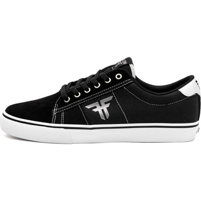 Fallen boty Bomber Black White Silver