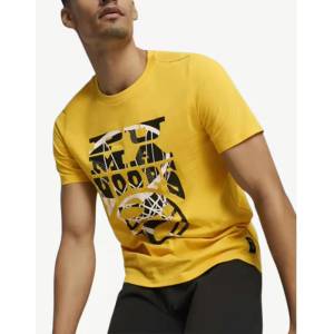 PUMA The Hooper Basketball Tee Orange - magazinko