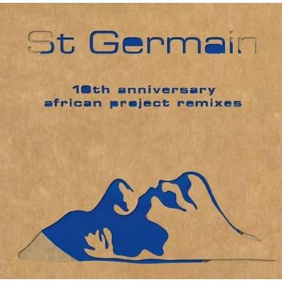 St Germain - 10th Anniversary African Project Remixes (Blue Translucent Coloured) (2 LP) (5026854144214)