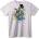 NOONEBRAND Тениска Цветна змия - 2XL, Black