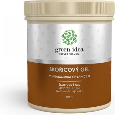 Green idea škoriový masážny gél 500 ml