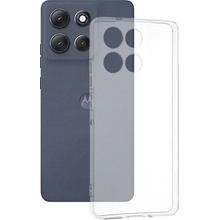 Techsuit průhledný silikon Motorola Moto G86 Power průhledný
