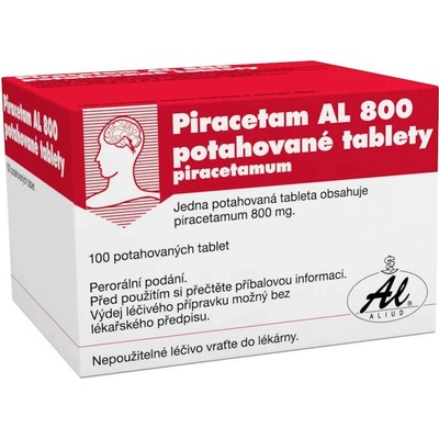Piracetam AL 800 tbl.flm.100 x 800 mg