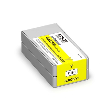Epson GJIC5(Y) ColorWorks C831 Жълта мастилена касета 32, 5 мл (S020566)