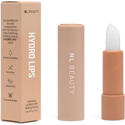 NL Beauty Хидратиращ балсам за устни Hydro Lips, Peach, 3 g
