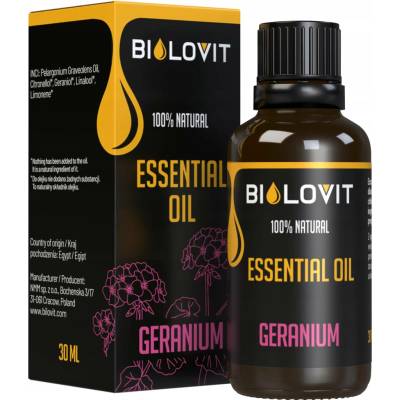 Bilovit esenciální olej Geranium 30 ml