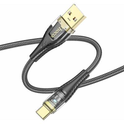 Hoco U121 USB-A na USB-C 1,2m černý