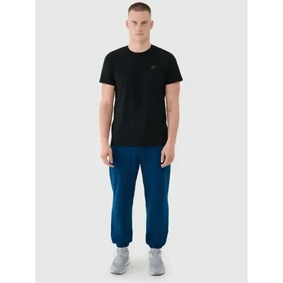 4F pánské kalhoty z french terry z kolekce basic 4FWMM00TTROM1139 zelená