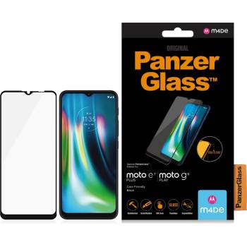 Image 1 of Panzer Стъклен протектор PanzerGlass за Motorola Moto G9 Play / E7 Plus, , CaseFriendly - Черен