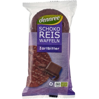 DENNREE Chlebíčky pufované ryžové s mliečnou čokoládou 100 g