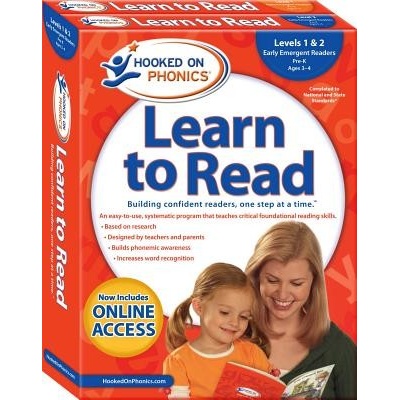 Hooked on Phonics Learn to Read - Levels 1&2 Complete Hooked on Phonics