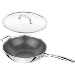 ZWILLING Уок PEAK 30 cm, с капак за тенджера, инокс + керамика, Zwilling (ZW1034499)